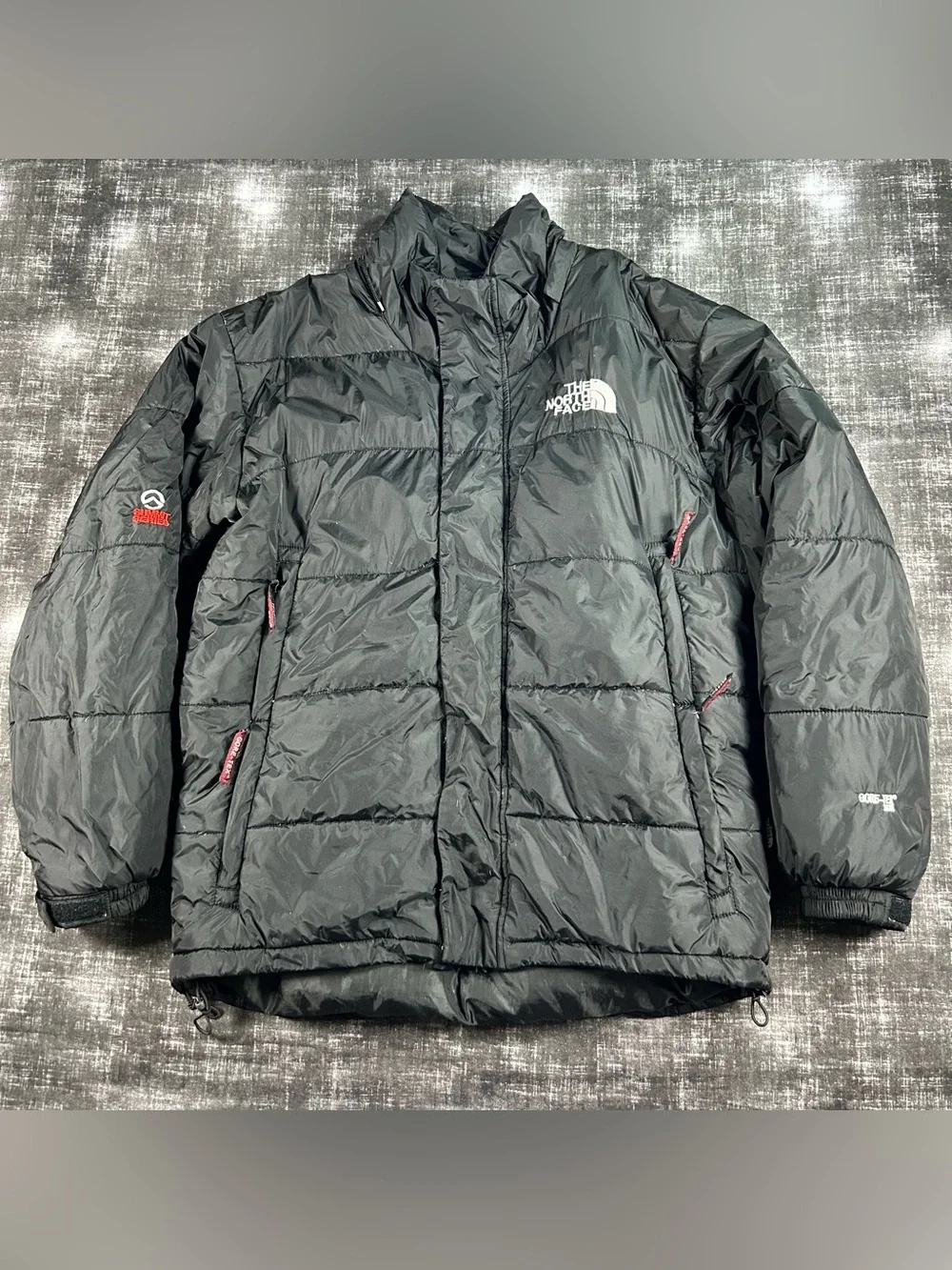 Vintage The North Face Summit Series Puffer Jacket Mens XL Black GORE-TEX XCR